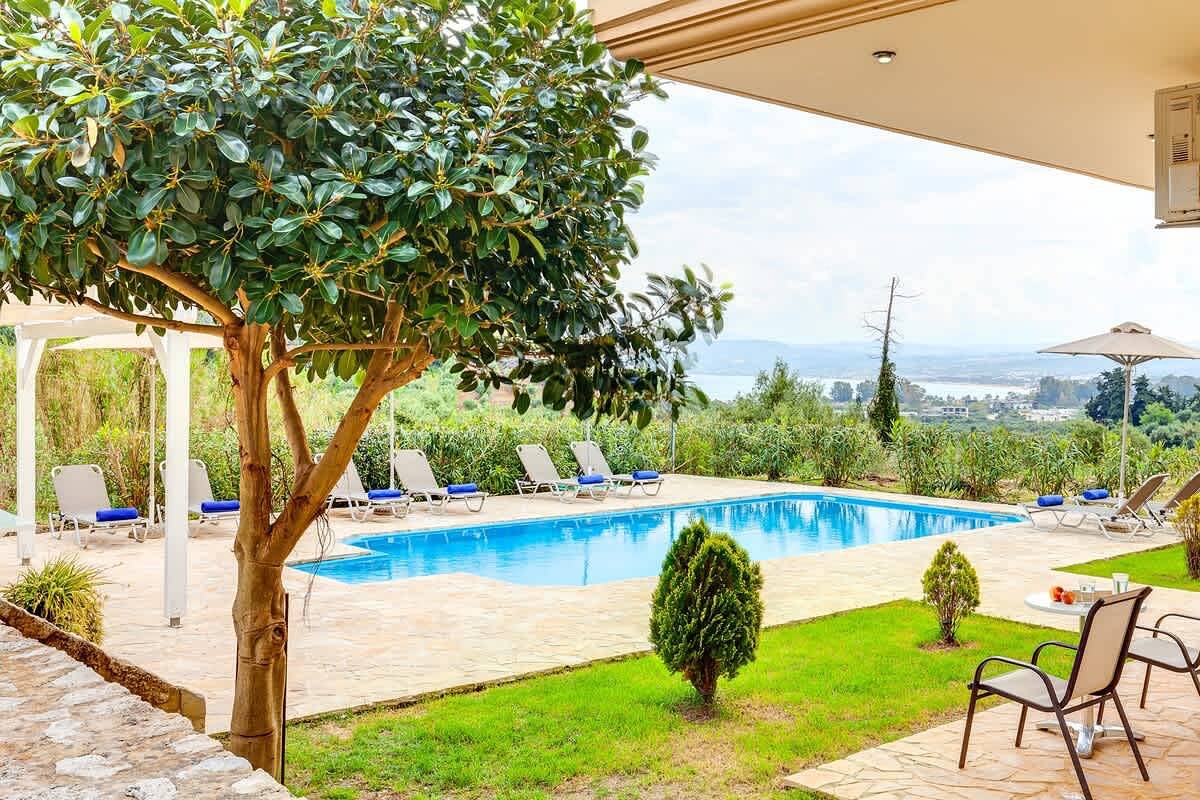 Appartement entier, Appartement de vacances pour 2 personnes avec jardin in Georgioupoli, Région de la Canée