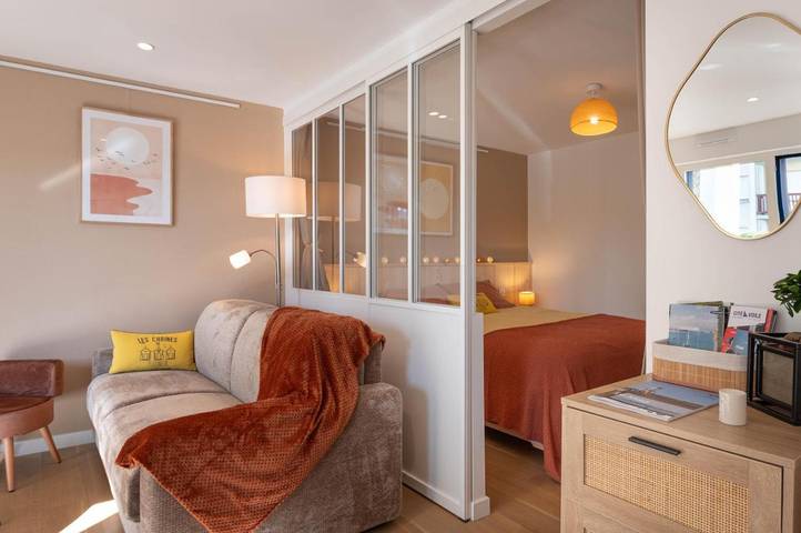 Gîte pour 4 personnes, avec terrasse dans Plage du Courégant - 4