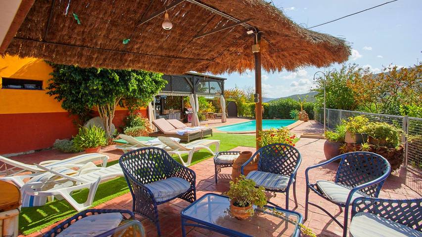 Chalet para 12 personas, con piscina y balcón/terraza, Se admiten mascotas en Parque natural de Los Alcornocales - 3