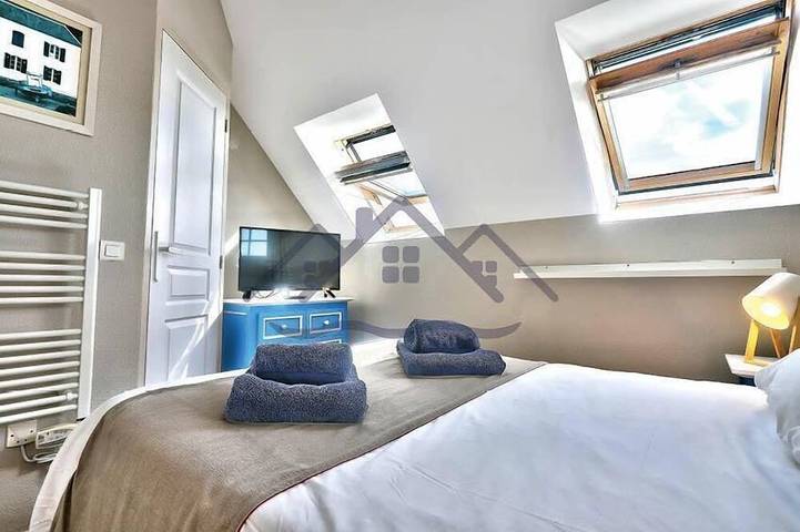 Gîte pour 4 personnes, avec balcon et jardin dans Plage de Grève Blanche (Guilvinec) - 4