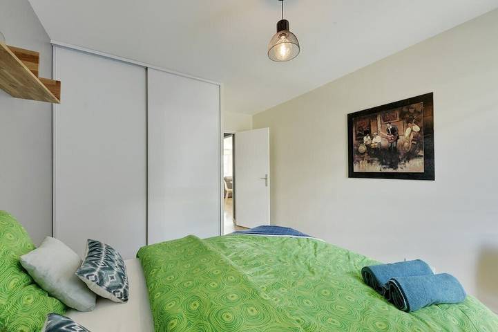 Gîte pour 6 personnes, avec balcon dans Stade de France - 3