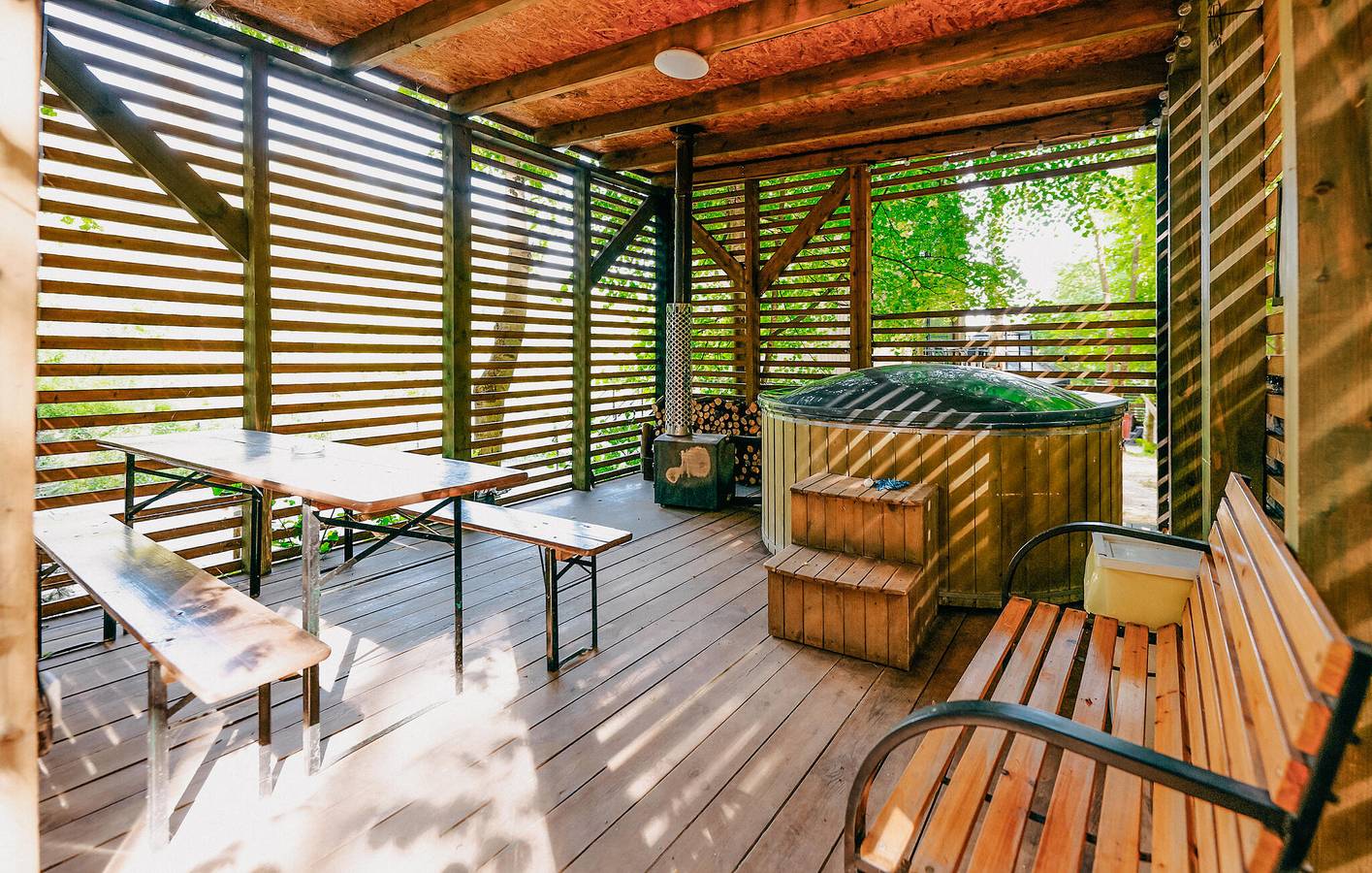 Ferienhaus für 6 Personen mit Pool in Heiligkreuz