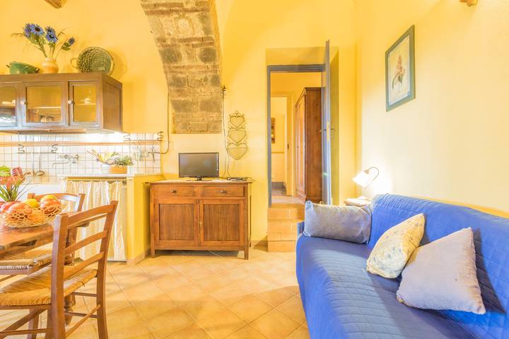 Gîte pour 2 personnes, avec jardin, animaux acceptés à Viterbo