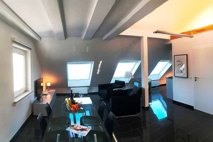Ganze Wohnung, Nautilus-Suite, 3.Og, Studio/Loft Seeseite - Dünenblick Apartments in Helgoland