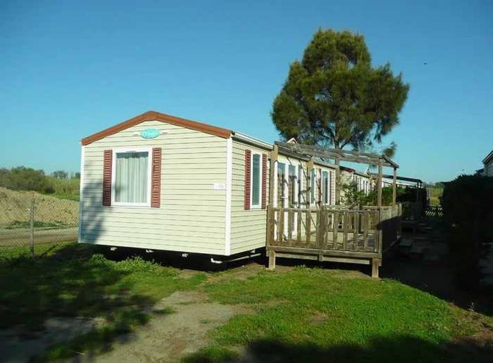 Camping pour 7 personnes, avec bassin pour enfant à Torreilles