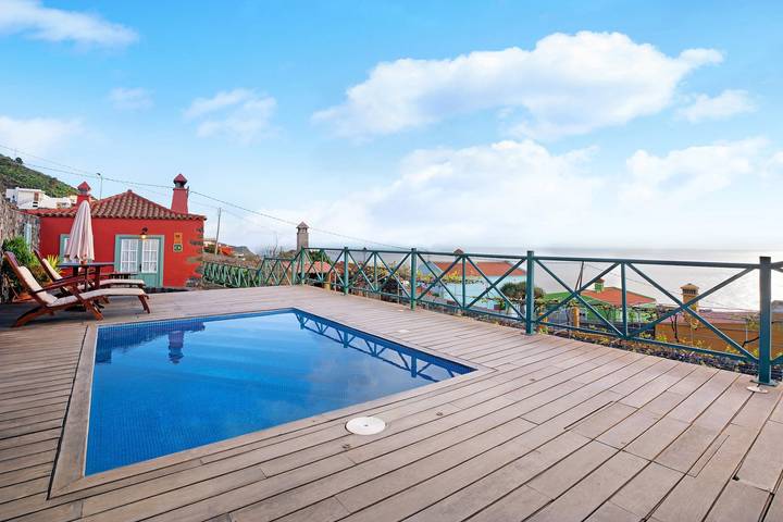 Casa de vacaciones para 2 personas, con Jardín en La Palma