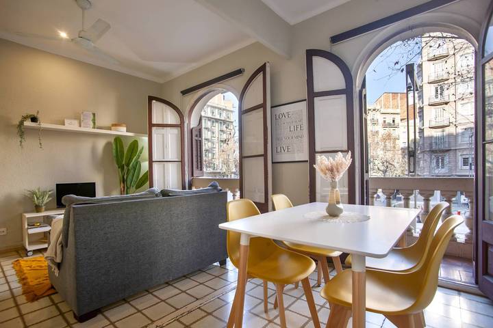Ferienwohnung für 4 Personen, mit Balkon - 1