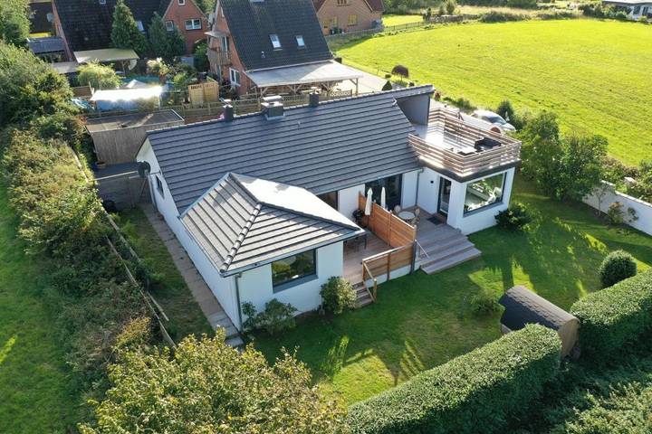 Ferienwohnung für 4 Personen, mit Garten und Sauna sowie Seeblick und Ausblick, mit Haustier in Langballig und Umgebung - 3