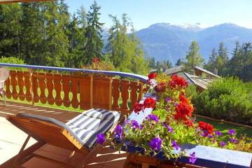 Chalet pour 4 personnes, avec terrasse à Crans-Montana