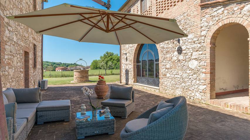 Villa pour 10 personnes, avec jardin dans Val d'Orcia - 2