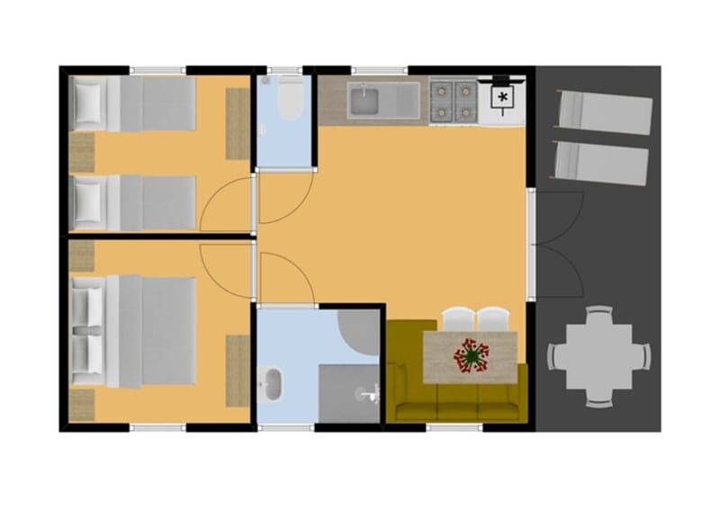Rcn le Moulin de la Pique — Mobil home Domme, foto 8