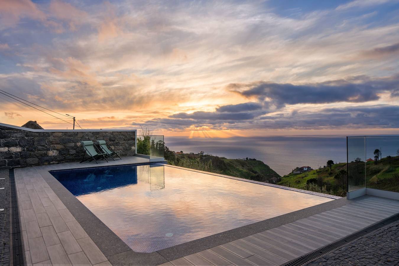 Mit Pool und Meerblick - Vila da Ribeira da Vaca in Ponta do Pargo, Madeira