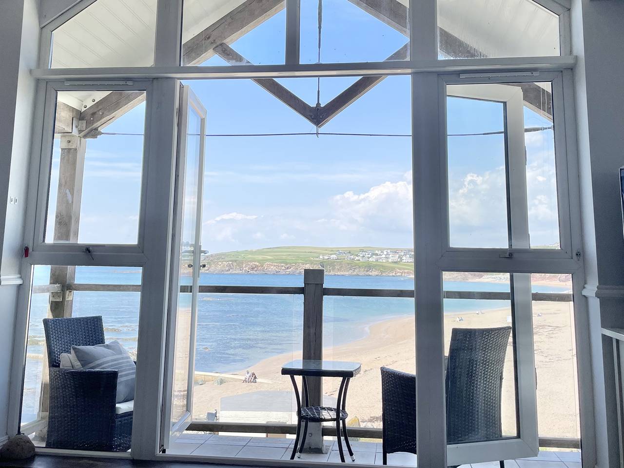 Geheel appartement, Vakantieappartement voor 6 personen met zwembad in South Huish, Devon