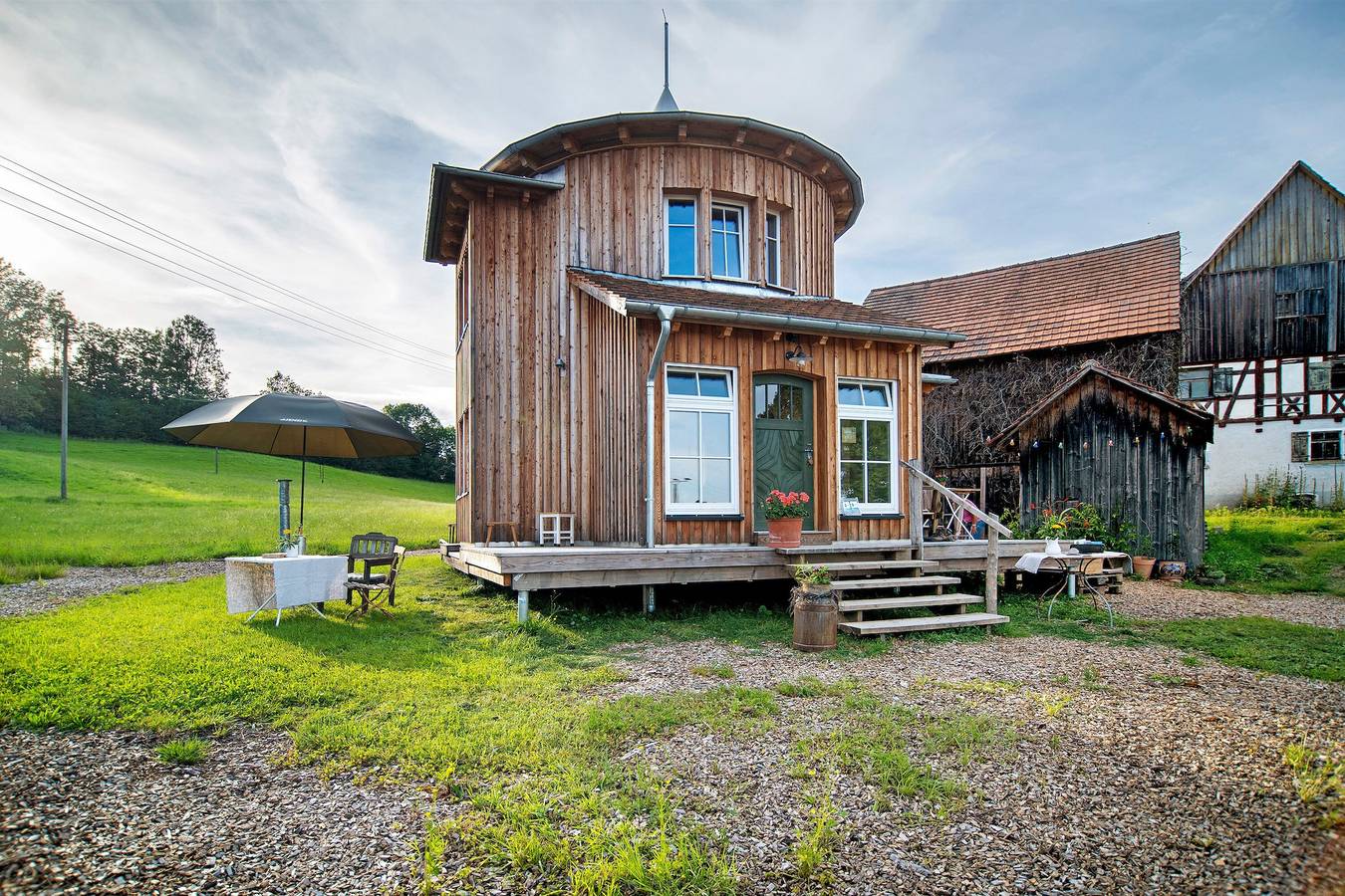 Apartment 'Uptrulli-Minihaus' with Private Terrace and Private Garden in Vogt, Region Bodensee-Oberschwaben