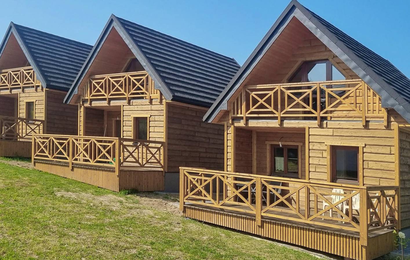 Maison de vacances pour 6 personnes avec jardin in Petite-Pologne