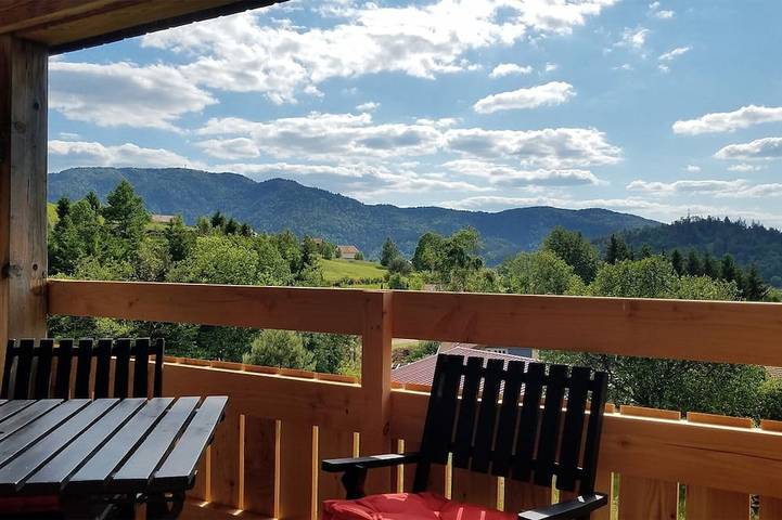 Chalet pour 4 personnes, avec jardin