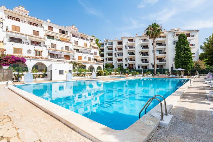 Apartamento para 4 personas, con Jardín y Piscina para niños en Alcocéber