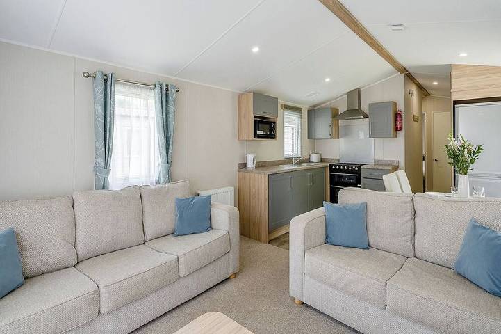 Static caravan for 6 people in Lancashire