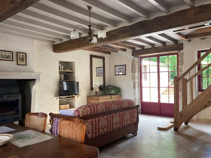 Gîte pour 2 personnes, avec terrasse et jardin, animaux acceptés dans Montigny-Saint-Barthélemy