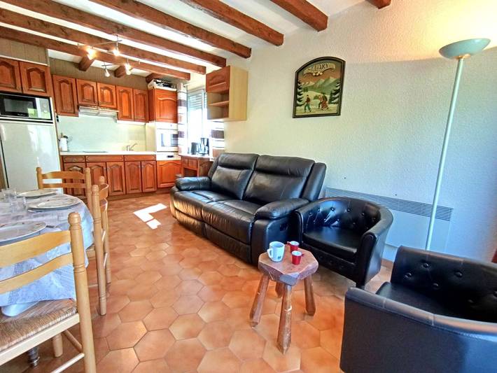 Appartement de vacances pour 8 personnes, avec balcon