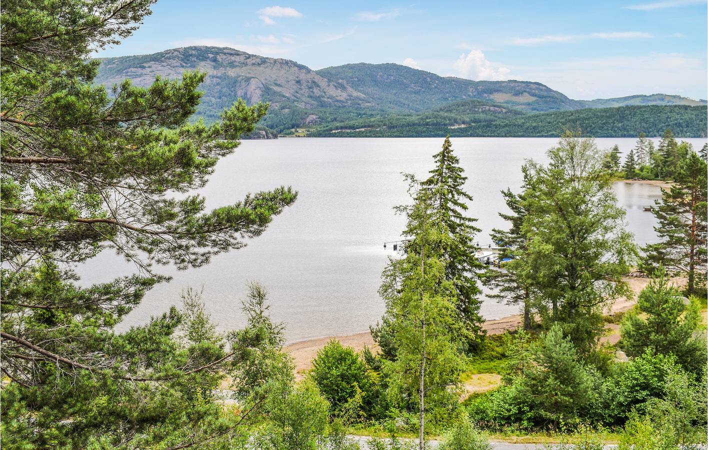 Ferienhaus für 6 Personen mit Garten in Nissedal