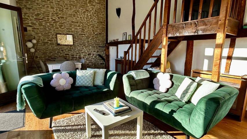 Location de vacances pour 4 personnes, avec jardin et vue dans Condé-en-Normandie - 2