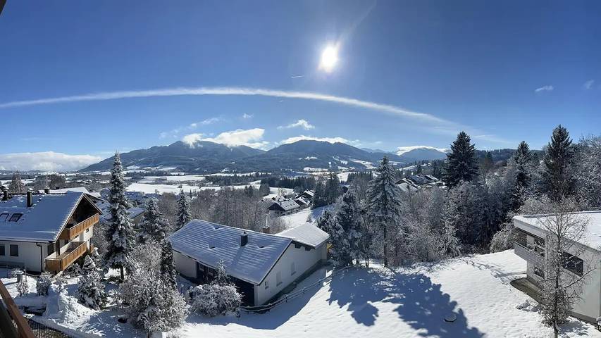Ferienwohnung für 3 Personen, mit Garten und Pool in Oy-Mittelberg