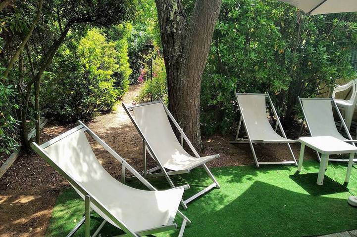 Appartement de vacances pour 4 personnes, avec jardin et terrasse, animaux acceptés