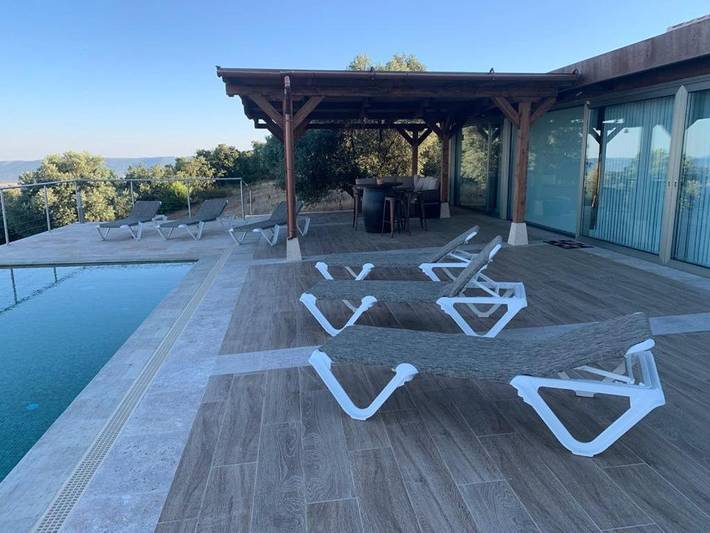 Casa rural para 6 personas, con Balcón y Jacuzzi además de Terraza y Jardín en Marjaliza - 4