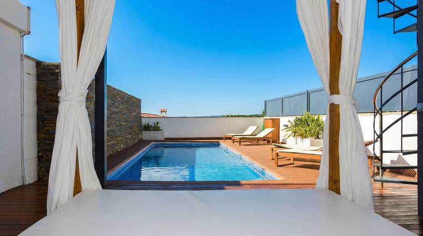 Casa rural para 9 personas, con vistas al mar y piscina, Se admiten mascotas en Garraf - 3