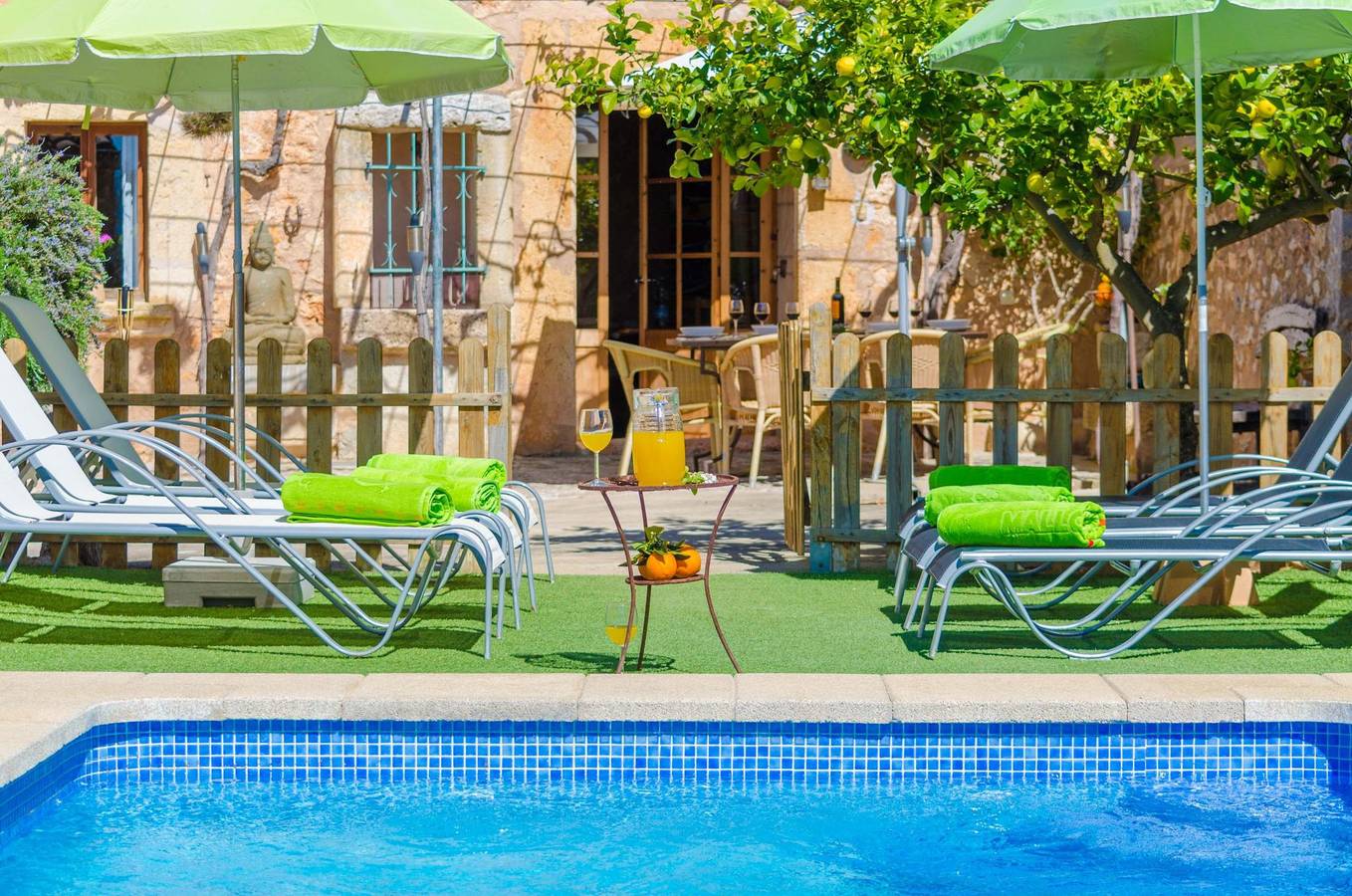 Finca Can Maria Costitx - Villa avec piscine privée à Costitx. Wi-Fi gratuit in Costitx, Majorque l'intérieur des terres