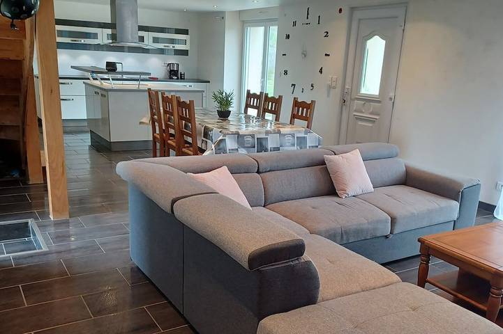 Maison de vacances pour 8 personnes, avec terrasse et jardin, animaux acceptés - 1