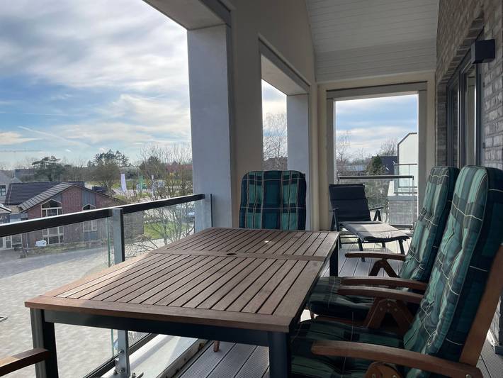 Ferienwohnung für 2 Personen, mit Balkon in Dangast