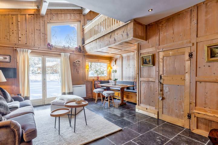 Chalet pour 2 personnes, avec terrasse et jardin, adapté aux familles à Megève - 2