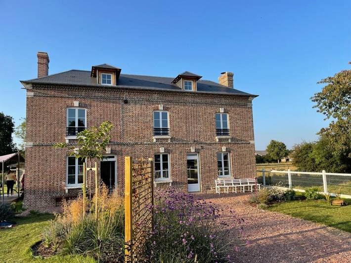 Maison de vacances pour 13 personnes, avec vue et jardin