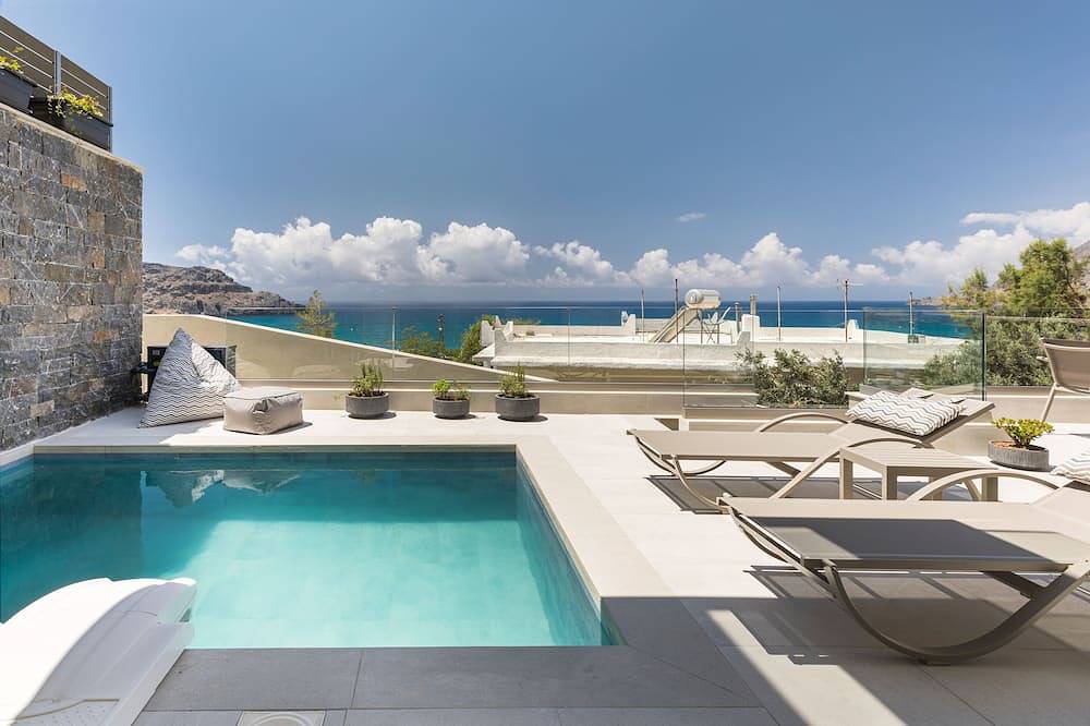 Pearl Villa Ii, redefined island chic - Private Heated Pool & Bbq in Plakias, Rethymno und Umgebung