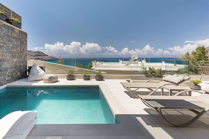 Ferienhaus für 7 Personen, mit Garten in Plakias