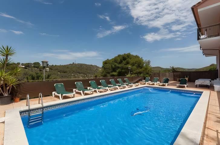 Casa vacanza per 11 persone, con balcone, con animali domestici a Canyelles (Barcelona)