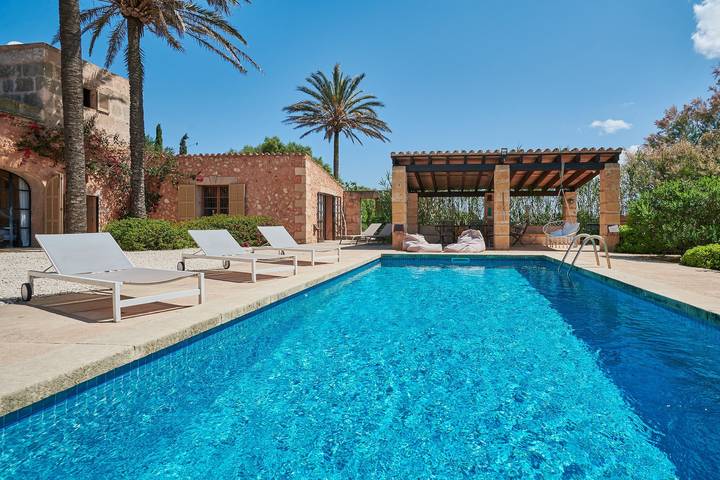 Chalet para 8 personas, con jardín en Campos