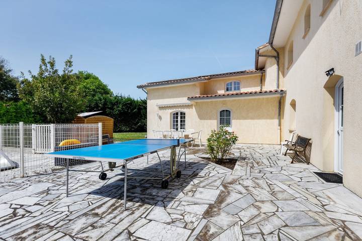 Maison de vacances pour 8 personnes, avec jardin