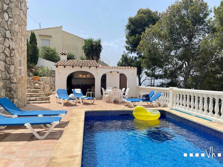 Casa rural para 6 personas, con Balcón y Terraza además de Jardín y Piscina en Benisa
