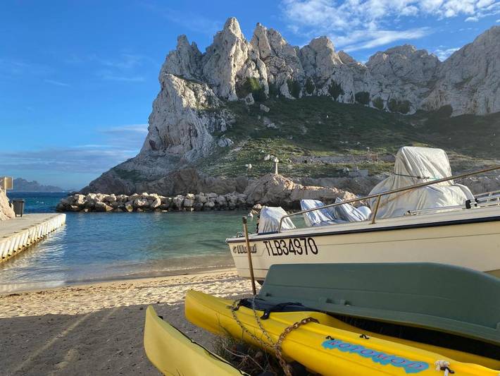 Location de vacances pour 7 personnes, avec jardin et vue dans Les Goudes - 4