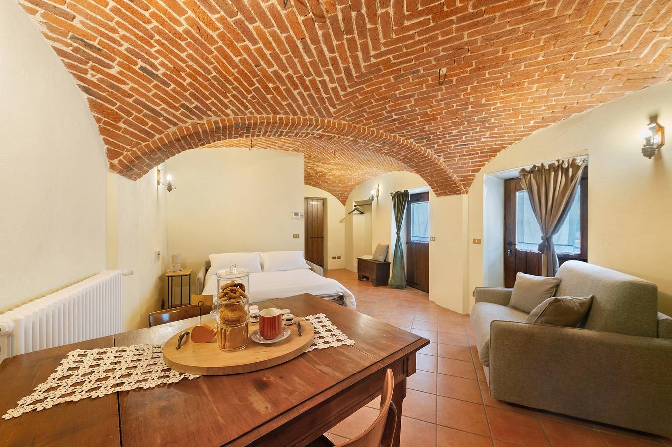 Zimmer „La Casba del Bruno Selvago“ mit Bergblick, Gemeinschaftsgarten und Wlan in Lessona, Biella Provinz