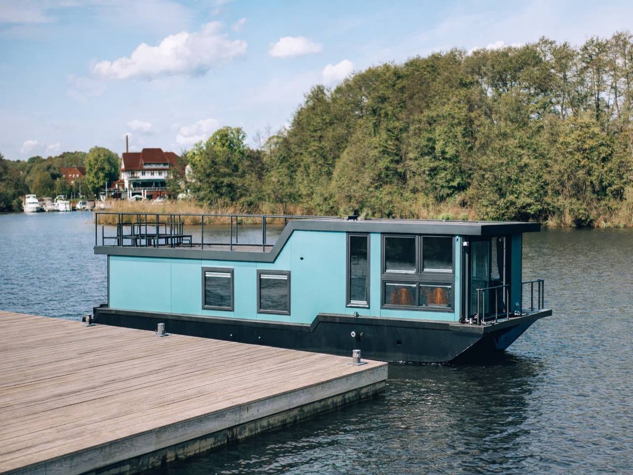 Schwimmendes Ferienhaus in Berlin in Treptow - Köpenick, Berlin