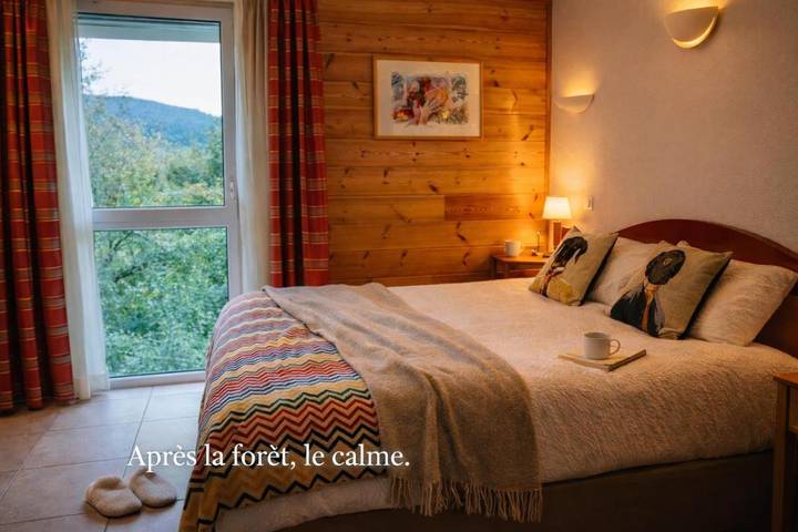 Hôtel pour 2 personnes, avec vue ainsi que sauna et terrasse à Celles-sur-Plaine - 3