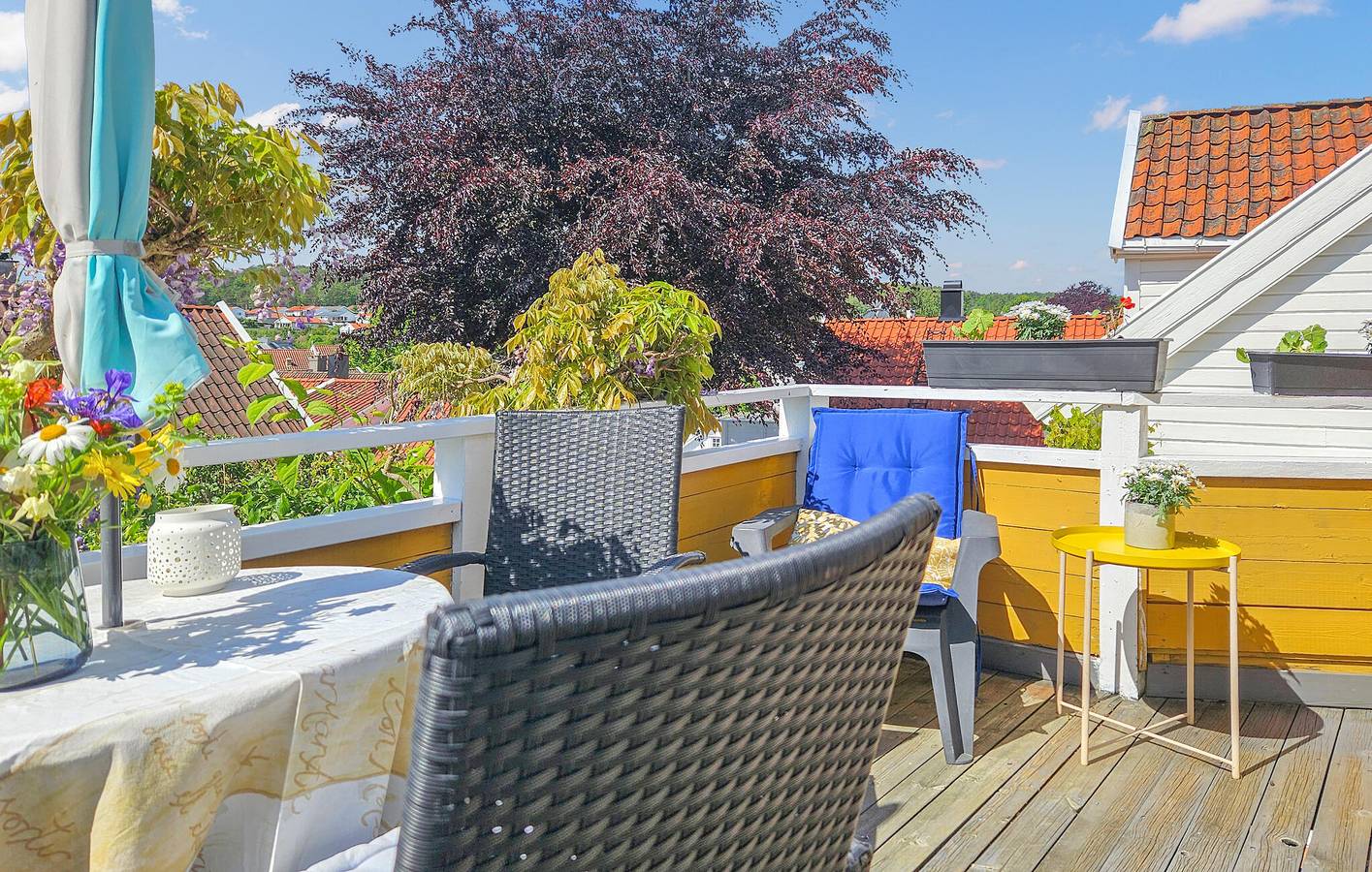 Hel ferieleilighet, Ferieleilighet for 2 personer med hage in Lillesand 