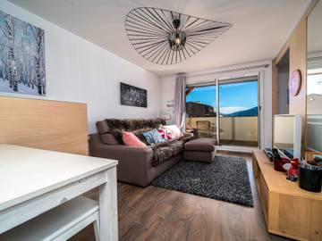 Gîte pour 5 personnes, avec balcon dans La Foux d'Allos