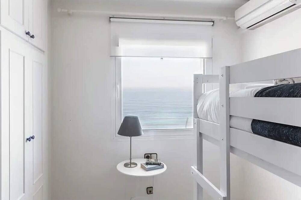 Exclusive beach front villa private garden and shared pool in Sant Pol de Mar in Sant Pol de Mar, Costa del Maresme