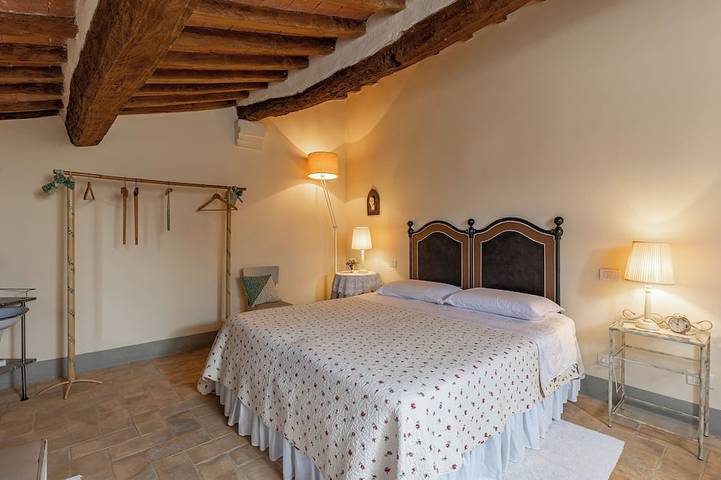 Traditionelles toskanisches Haus mit Aussicht 19 Minuten von Montalcino entfernt in San Giovanni d'Asso, Montalcino