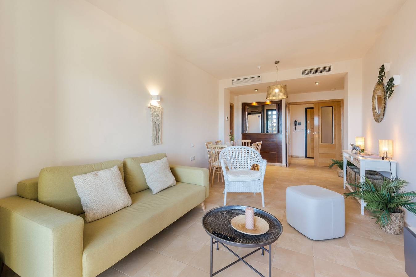 Entire apartment, Apartment 'App Paraïso - Golf Resort Hacienda' with Mountain View, Wi-Fi and Air Conditioning in Hacienda del alamo, Fuente Alamo de Murcia